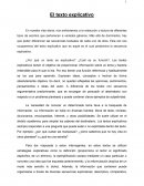 El texto explicativo En nuestra vida diaria