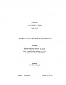 Análisis Financiero Como Base De Las Decisiones Financieras - Uniminuto
