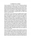 EL MOMENTO DE LA VERDAD