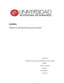 Análisis club de los poetas muertos