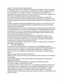 Capitulo I II III, SARA, PAIN DIAGNOSTICO Y TRATAMIENTO DE LOS PROBLEMAS DE APRENDIZAJE