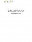 MIS HABILIDADES ARGUMENTATIVAS