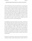 Ensayo ¿Que función cumple el elemento erótico en los cuentos de Carlos Carrión?