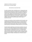 REFLEXION DEL HOLOCAUSTO NAZI