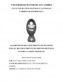 Algoritmo de reconocimiento de pratones para el reconocimiento de objetos digitales usando la vision artificial