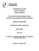 ABC de la comunicación efectiva: Hablada escrita, escuchada