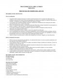 PROCEDIMIENTOS AMBULATORIOS UROLOGÍA