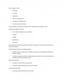 Antropometría. Masa corporal en niños