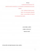 Accidentes de transito con moto en zonas aledañas a la Fundacion Universitaria del Area Andina