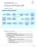 Proceso de pesaje ADP