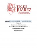 Funcionamiento del Proceso Tecnológico