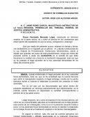 Solicitud de devolución de documentos ante Órgano jurisdiccional