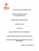 Actividad de aprendizaje Organización del área de mantenimiento