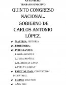 GOBIERNO DE CARLOS ANTONIO LÓPEZ.