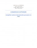 COMERCIO EXTERIOR Compañias navieras internacionales que operan en Chile