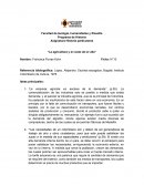 Asignatura Historia particulares “La agricultura y el costo de la vida”