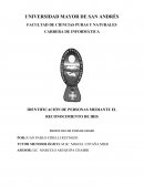 IDENTIFICACIÓN DE PERSONAS MEDIANTE EL RECONOCIMIENTO DE IRIS