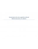 Historia de arte y la cultura . Moderno, posmoderno, contemporáneo