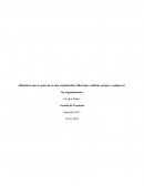 Dinamicas que se generan en una organización: liderazgo, conflicto, grupos y equipos en las organizaciones