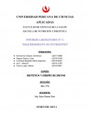 INFORME LABORATORIO N° 2: “REQUERIMIENTO DE NUTRIENTES”