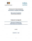 Analisis portafolio de acciones EEUU y proyecciones