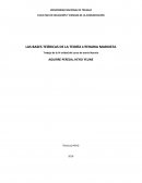 LAS BASES TEÓRICAS DE LA TEORÍA LITERARIA MARXISTA