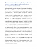 Robo en el transporte publico