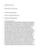 COMUNICACIÓN ASERTIVA