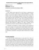 Monografia del texto "Vamos a tocar el agua" de Luis Chaves