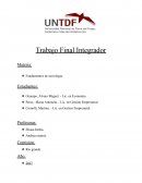 Trabajo Final Integrador - Fundamentos de sociología