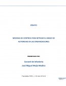 MEDIDAS DE CONTROL PARA MITIGAR EL ABUSO DE AUTORIDAD EN LAS ORGANIZACIONES