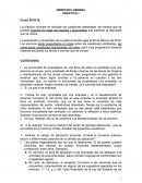 Practica de Derecho Laboral