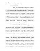 Teorías relacionadas al tema. MARKETING RELACIONAL