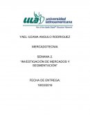 SEMANA 2. “INVESTIGACIÓN DE MERCADOS Y SEGMENTACIÓN”