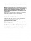REPRESENTACIÓN EN CONMEMORACIÓN AL CUIDADO DEL AGUA