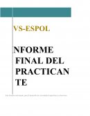 INFORME FINAL DEL PRACTICANTE