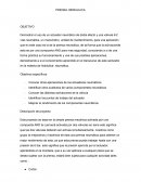 Prensa hidraulica. Objetivos específicos