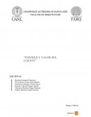 Enfoque y valor al cliente