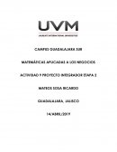 MATEMÁTICAS APLICADAS A LOS NEGOCIOS , empresa POLIPARTY