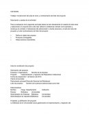 Trabajo: Construcción del acta de inicio y nombramiento del líder del proyecto