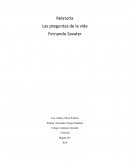 Relatoría Las preguntas de la vida Fernando Savater