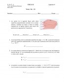 Vectores . Calcule el potencial que genera el siguiente arreglo de cargas en el punto