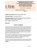 Tarea 1 MICROECONOMIA. OFERTA Y DEMANDA