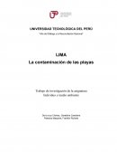 La contaminación en las playas de Lima