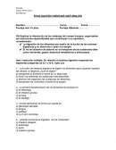 Evaluación ciencias naturales nutrición octavo básico