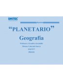 Planetario. Geografía