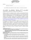Acta genérica para presunto porte, tenecia y consumo de drogas