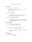 ANÁLISIS DE ÍNDICES FINANCIEROS