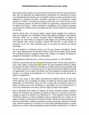 Modelo de una transcripcion de un audio en un proceso