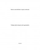 Materia sostenibilidad e impacto ambiental. Trabajo sobre impacto de la ganadería